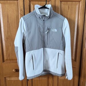 The North Face Gray and white fall/winter Jacket